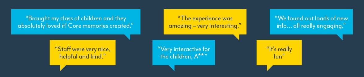 Museum comments banner