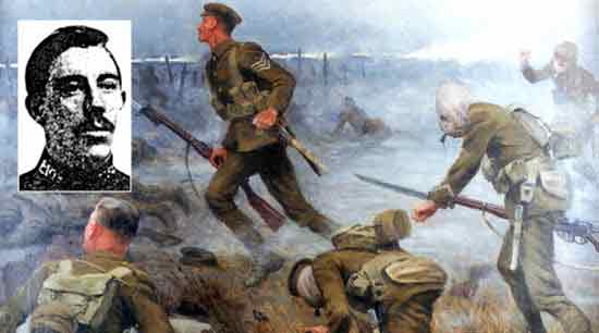 Victoria Cross awarded to Sergeant Harry Wells