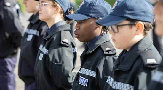 Senior police cadets      
Age 13 to 16