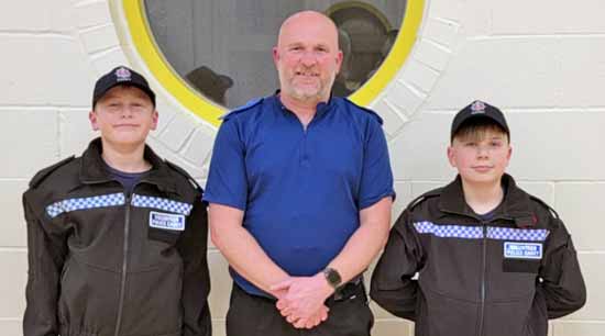 Junior police cadets
Age 11 to 13
