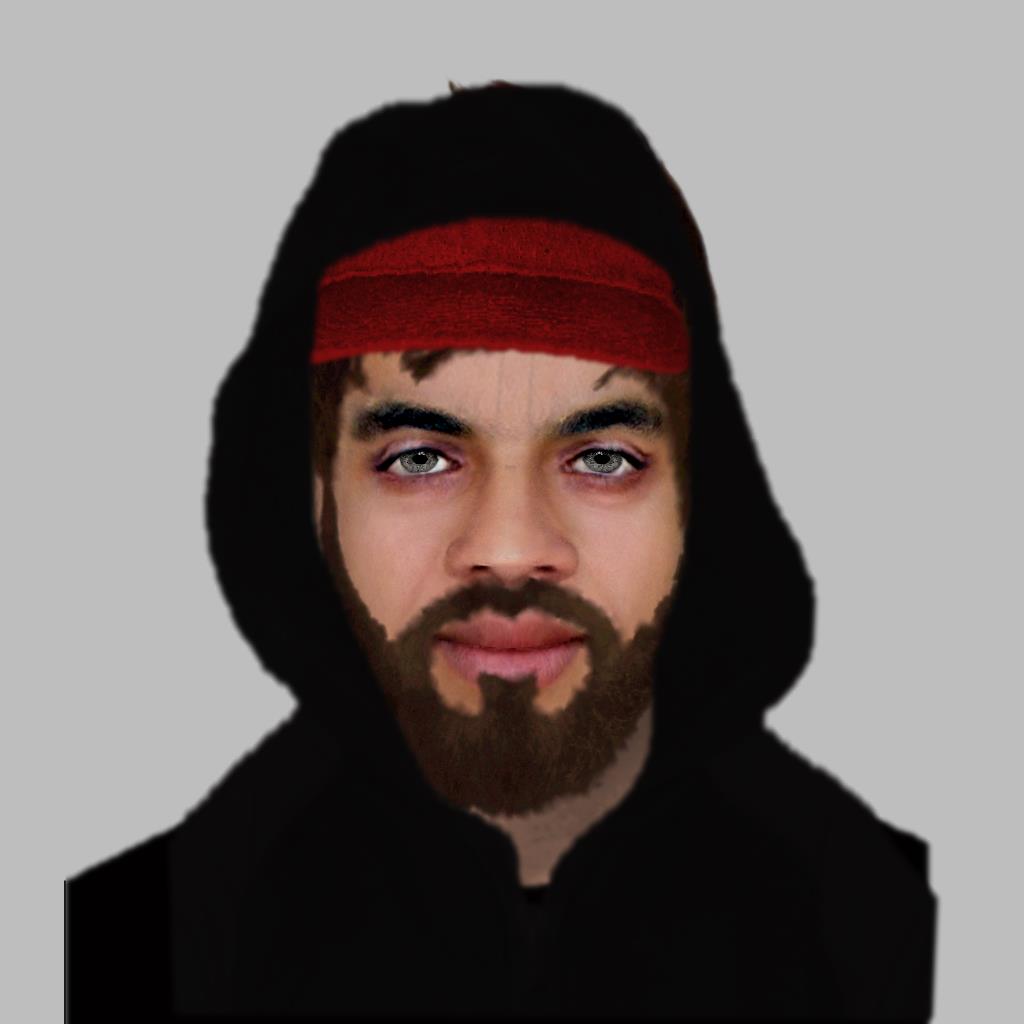 e-fit image of suspect