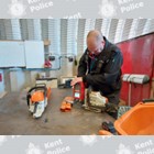 Rural Task Force property marking machine
