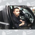 Adrian Badea in his car