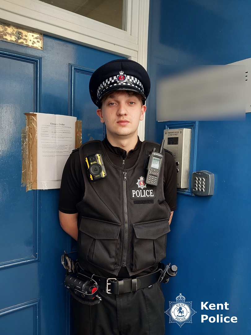 Closure Order at flat 1 Kingfisher House 61 High Street Gravesend Kent WM