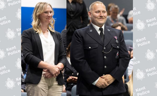 DC Nell Shortis and PC Thomas Healy