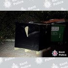 Pallet containing cannabis
