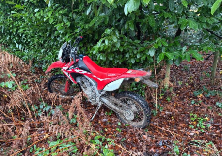 Red Motorbike