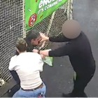 People outside a shop