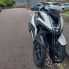 Motorcycle on a road