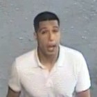 Man in cream shirt