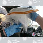 Class A drugs in a bag, found in a car of a drug dealer
