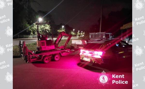 Stolen digger recovered