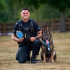 Photo courtesy of the Thin Blue Paw Foundation