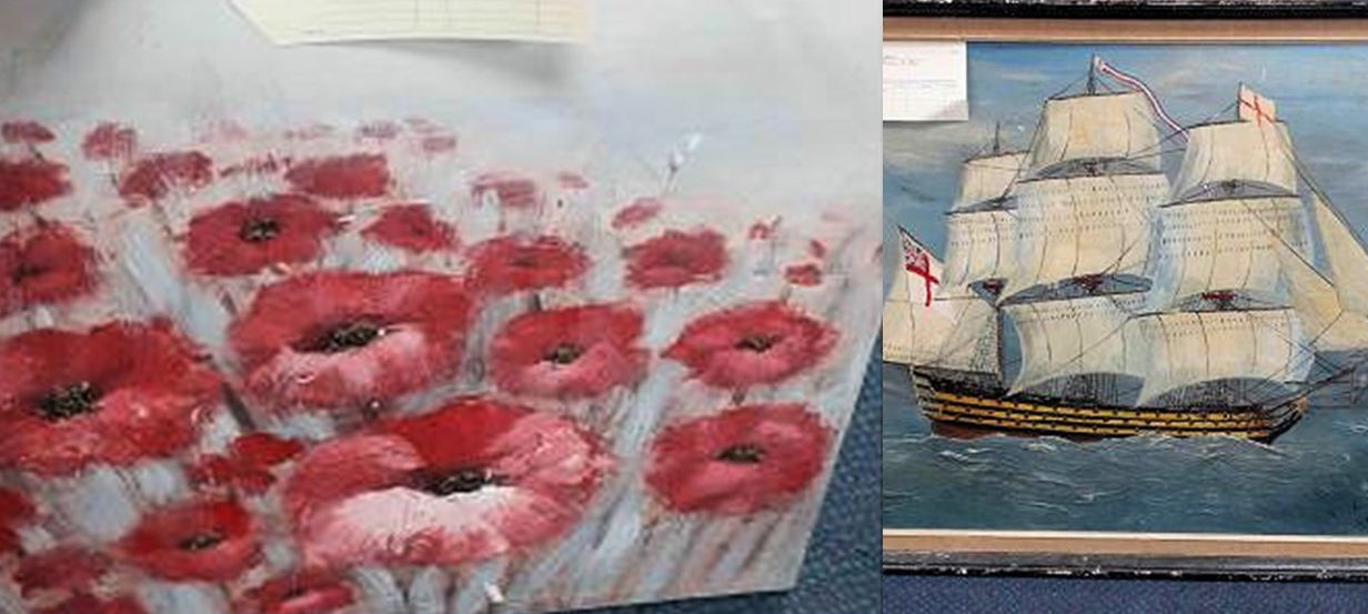 Image of stolen artwork. 